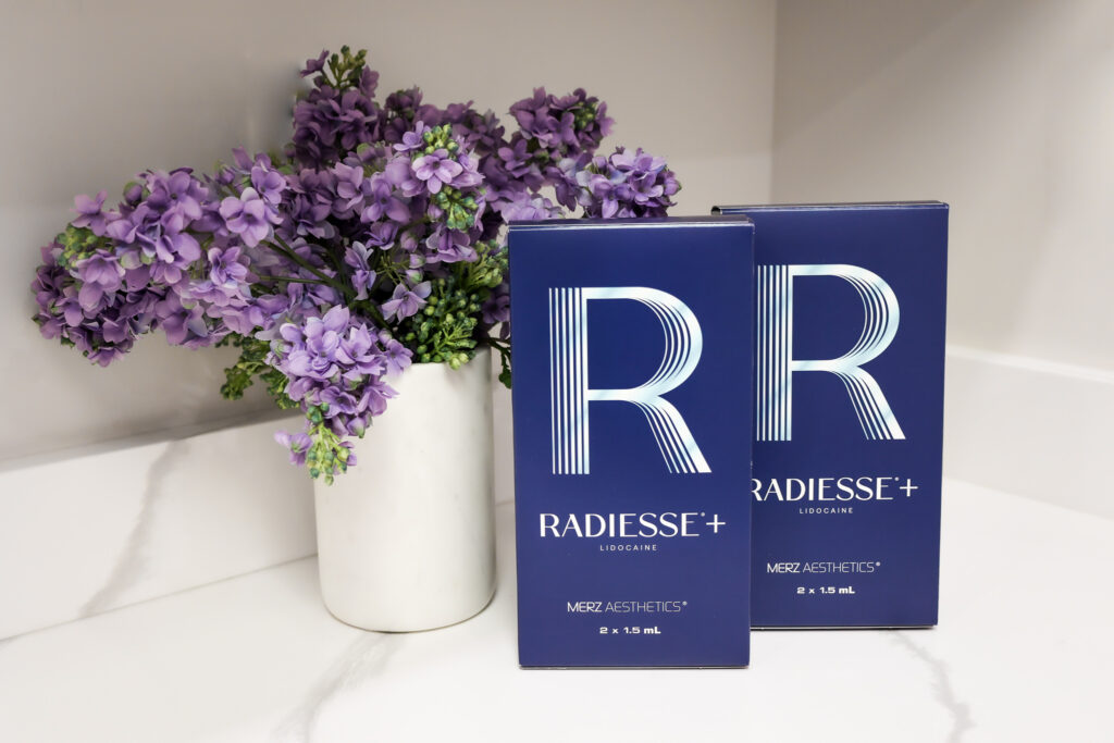 Radiesse on the counter of Hello Smooth at Jacksonville FL